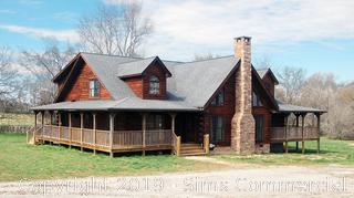 3,824+/- SF Half-Log Home and 31.18 +/- AC Selling in 4 Tracts in Murfreesboro, TN