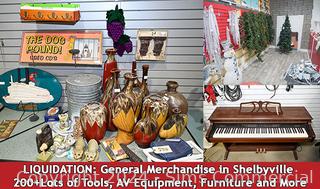 Complete Liquidation of General Merchandise in Shelbyville, TN