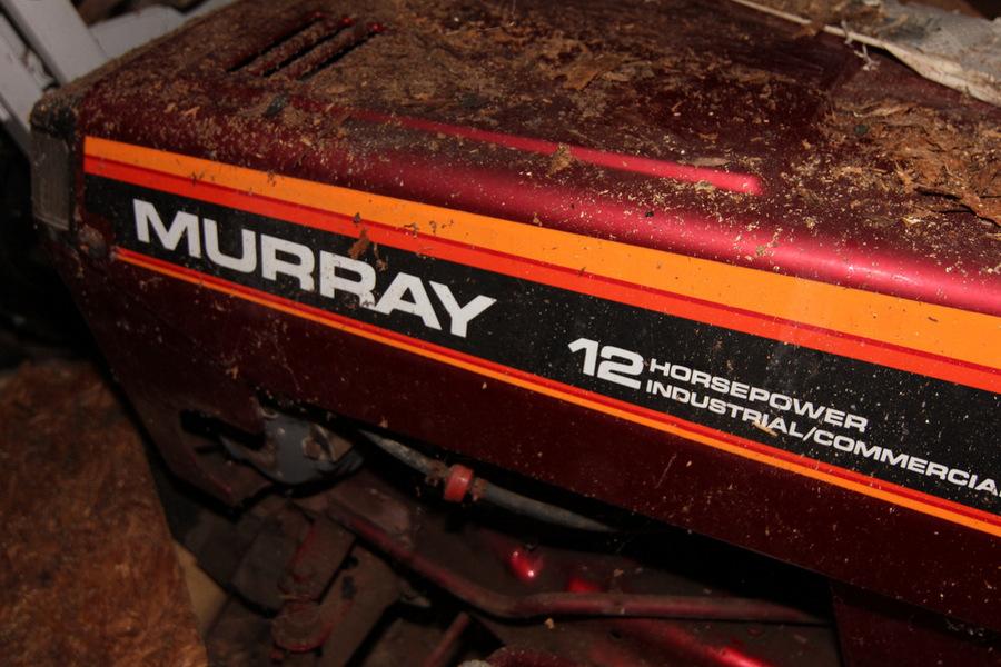 Murray riding lawn online mower 12 hp 38